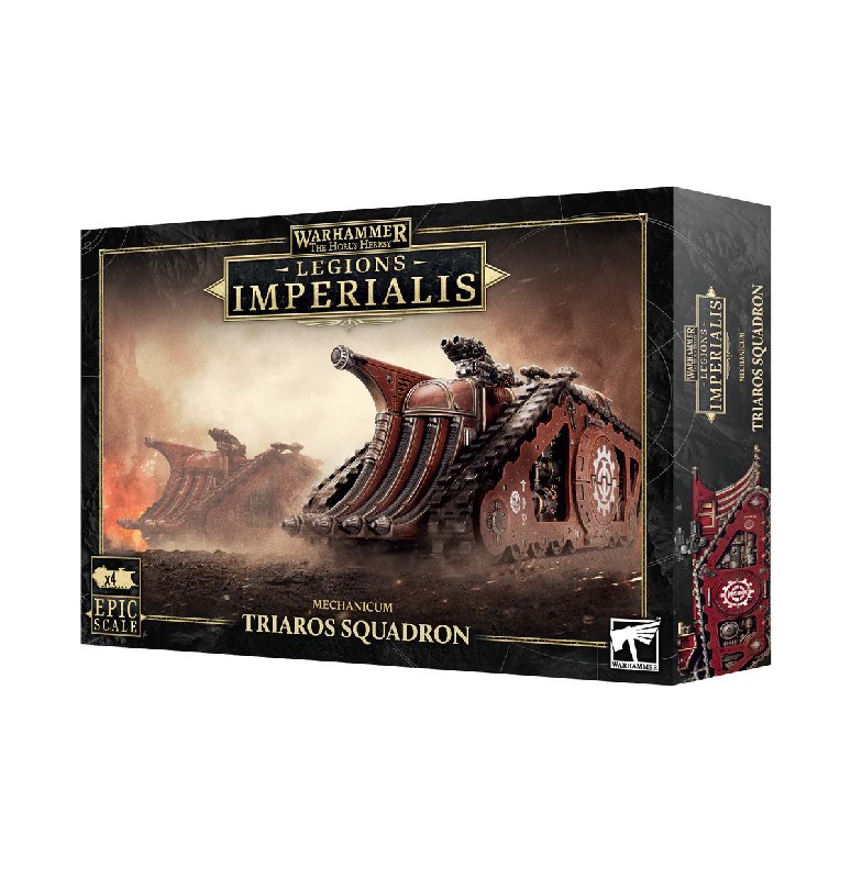 Games Workshop Legions Imperialis Mechanicum Triaros Squadron - 4x Armoured Conveyors