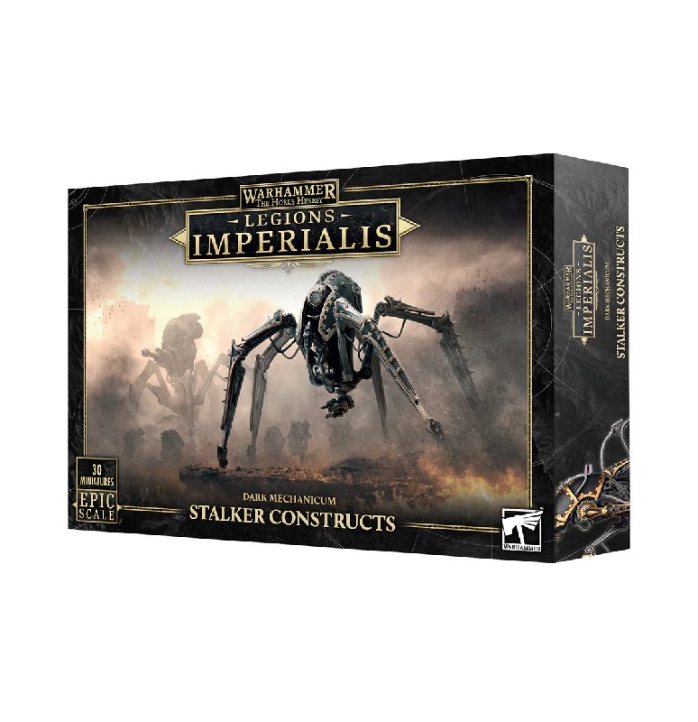 Legions Imperialis Dark Mechanicum Stalker Constructs Epic-Scale Miniatures Set