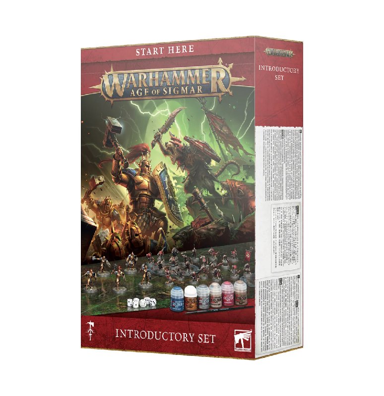 Warhammer Age of Sigmar Introductory Set with 25 Miniatures