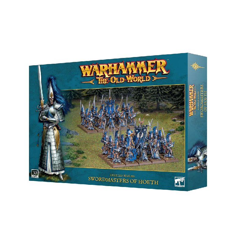 Games Workshop Warhammer The Old World High Elf Realms Swordmasters of Hoeth 30-Miniature Plastic Kit