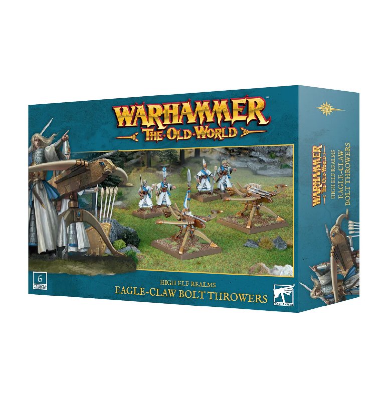 Games Workshop Warhammer: The Old World High Elf Realms Eagle Claw Bolt Throwers Plastic Kit