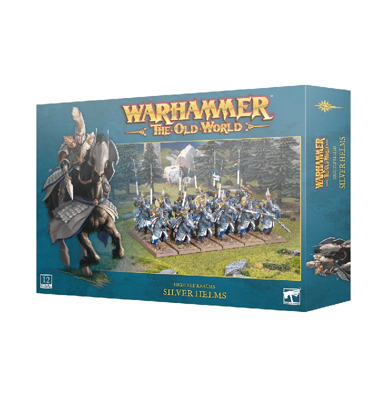 Games Workshop Warhammer The Old World High Elf Realms Silver Helms 12-Miniature Plastic Kit