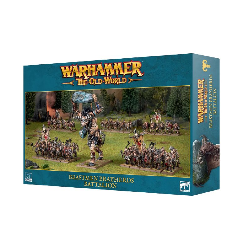 Games Workshop Warhammer The Old World Beastmen Brayherds Battalion Box Set