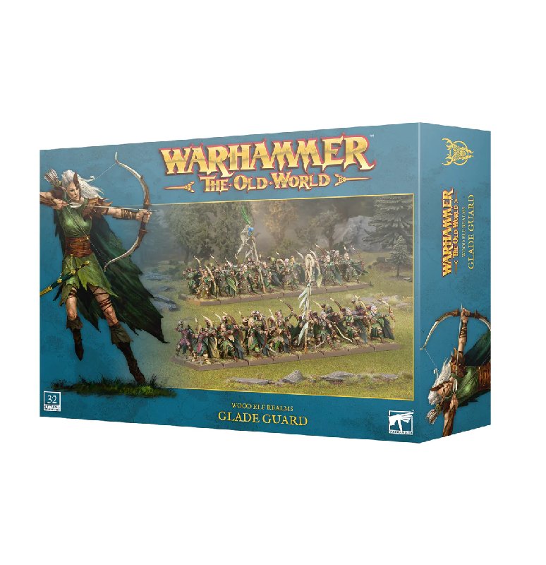 Games Workshop Warhammer The Old World Wood Elf Realms Glade Guard 32-Miniature Plastic Kit