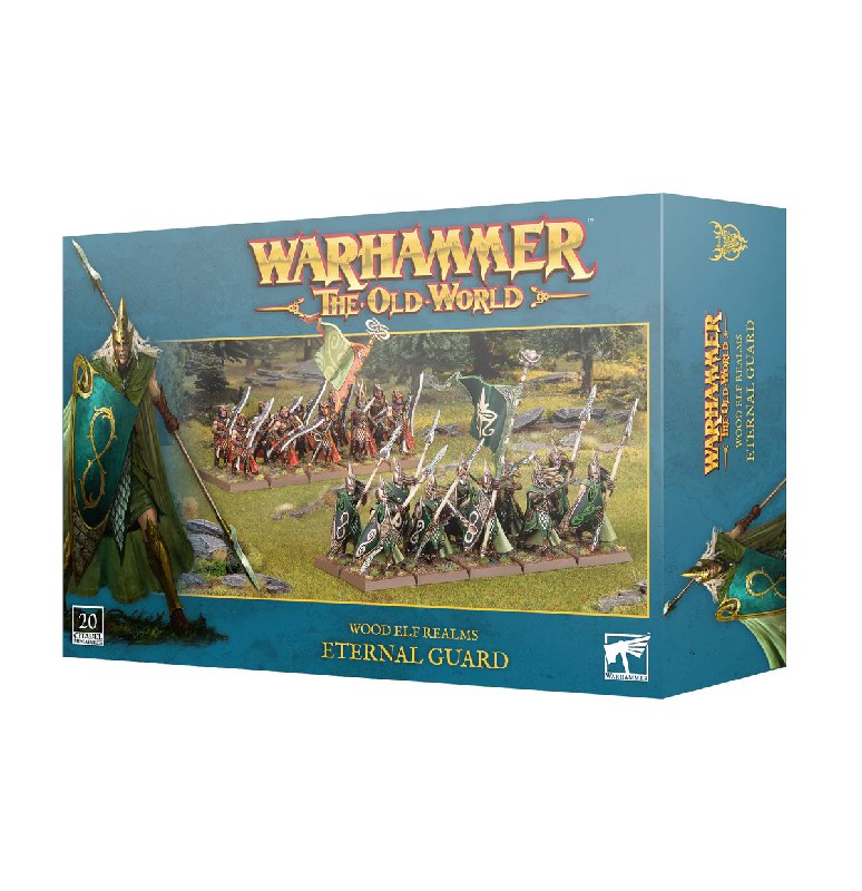Games Workshop Warhammer The Old World Wood Elf Realms Eternal Guard 20-Miniature Plastic Kit