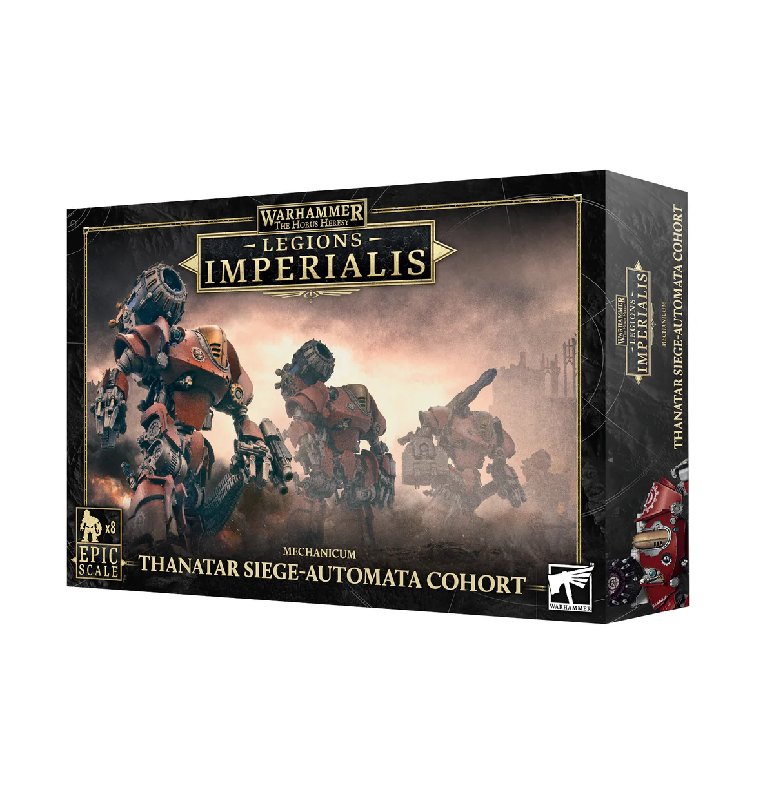 Legions Imperialis Thanatar Siege-Automata Cohort - 8 Epic Scale Miniatures