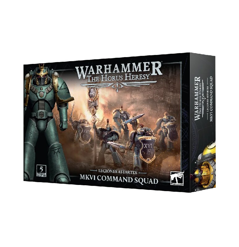 Games Workshop Horus Heresy Legiones Astartes MKVI Command Squad Plastic Kit
