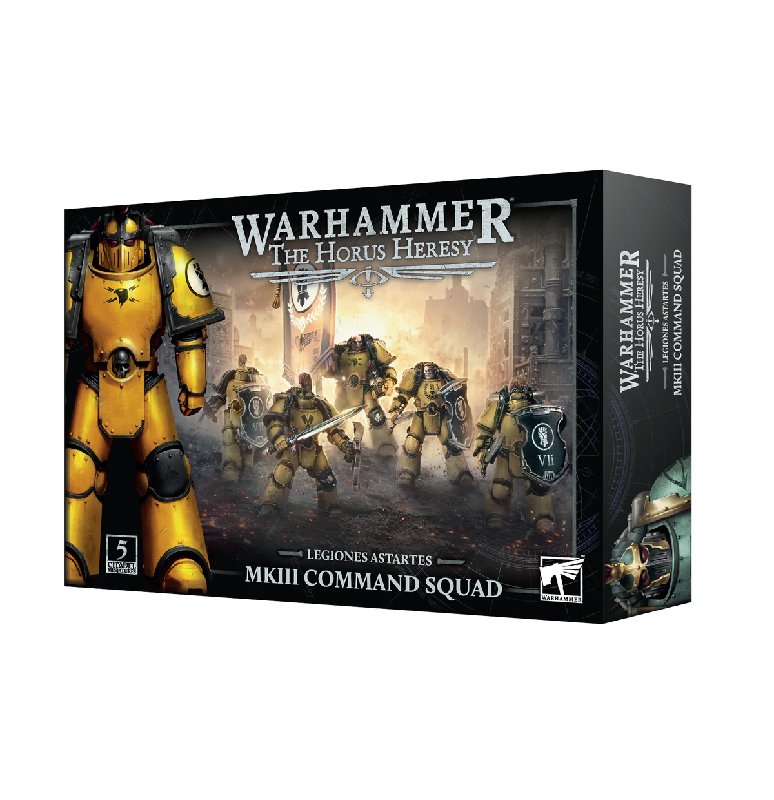 Games Workshop Horus Heresy Legiones Astartes MKIII Command Squad