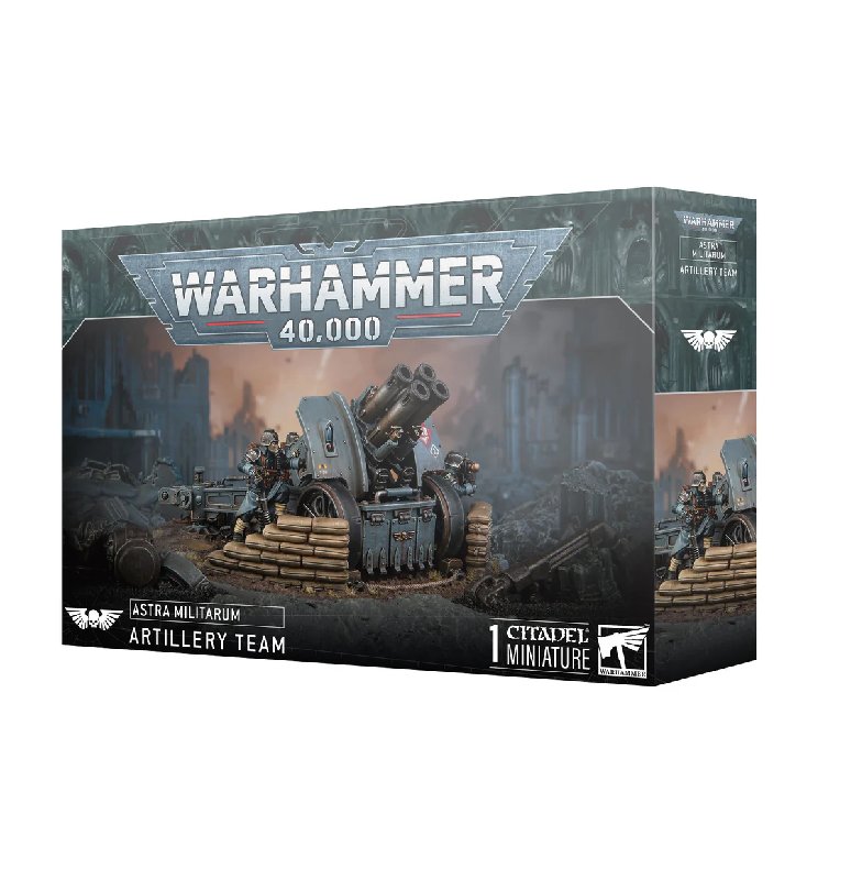 Warhammer 40,000 Astra Militarum Krieg Artillery Team