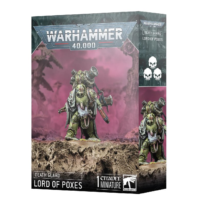 Games Workshop Death Guard Lord of Poxes 40mm Miniature Kit