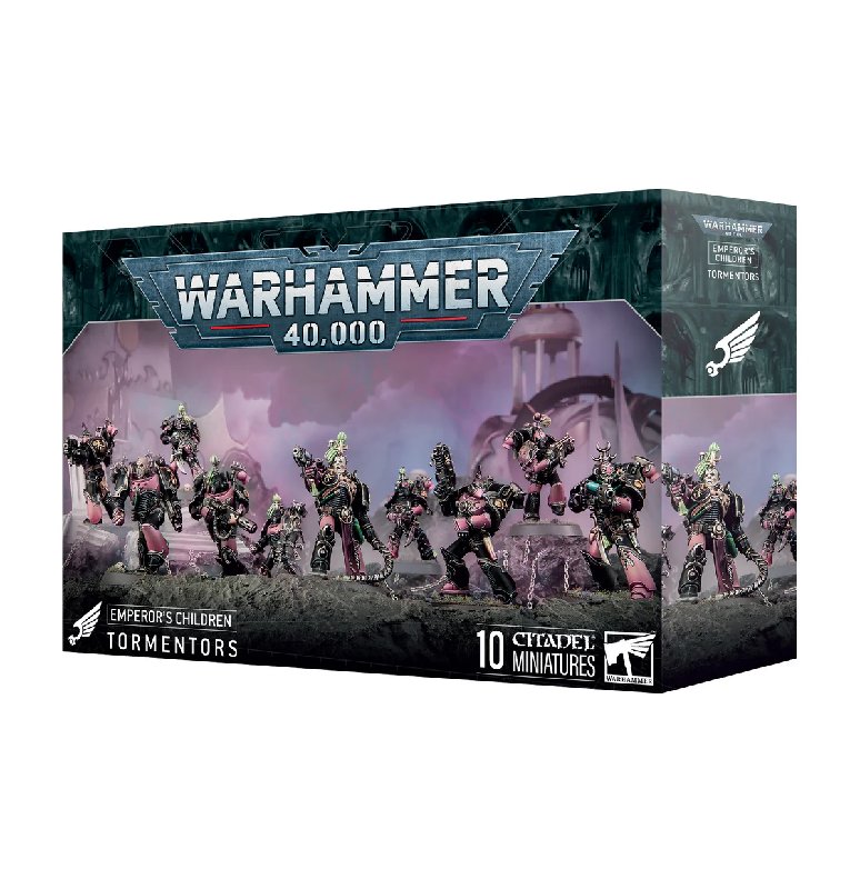 Games Workshop Warhammer 40,000 Emperor's Children Tormentors 10-Miniature Plastic Kit