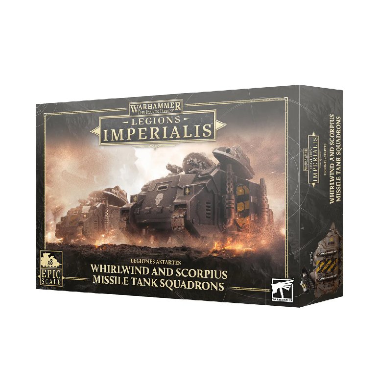 Legions Imperialis Whirlwind and Scorpius Missile Tank Squadron Plastic Kit