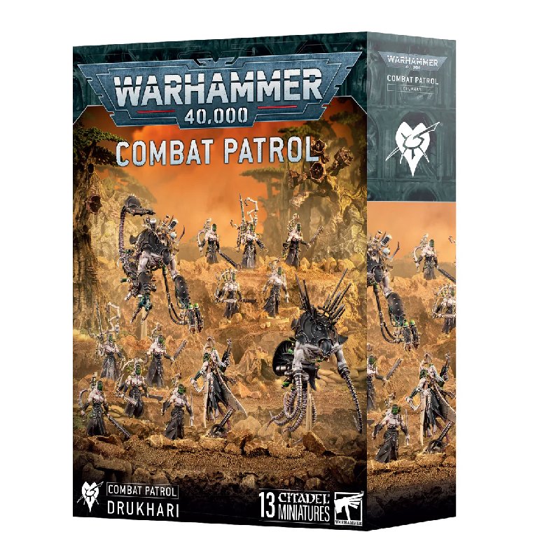 Warhammer 40,000 Combat Patrol: Drukhari 13 Miniatures Set