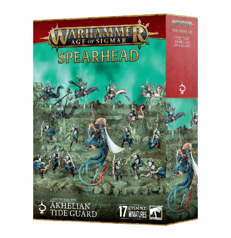 Games Workshop Spearhead Idoneth Deepkin Akhelian Tide Guard