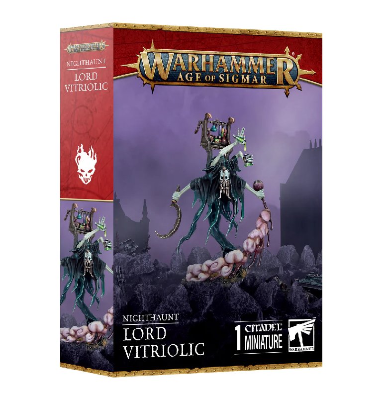 Warhammer Age Of Sigmar Nighthaunt: Lord Vitriolic 40mm Miniature