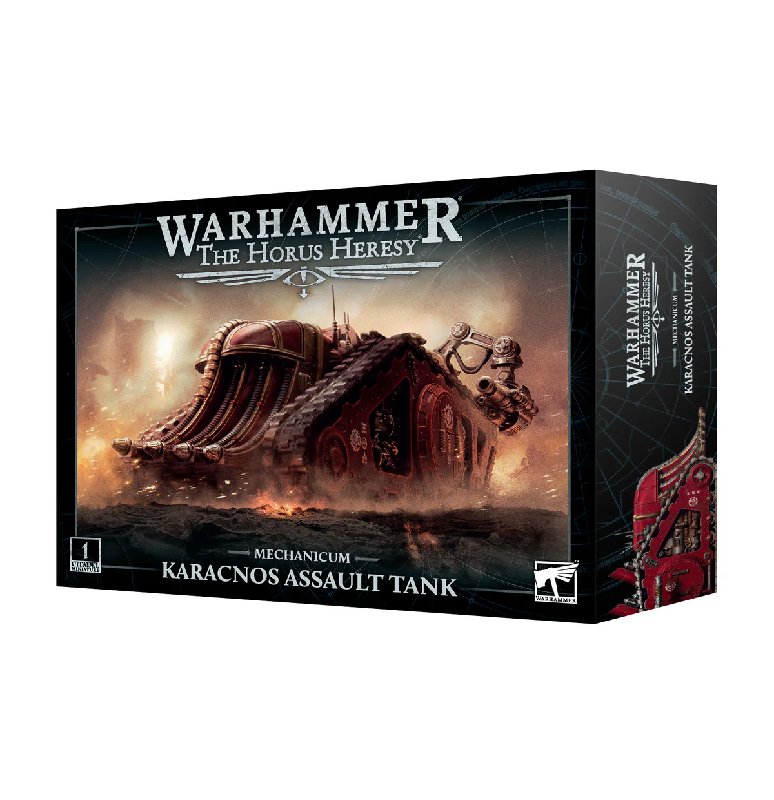 Warhammer: The Horus Heresy Mechanicum Karacnos Assault Tank Plastic Kit