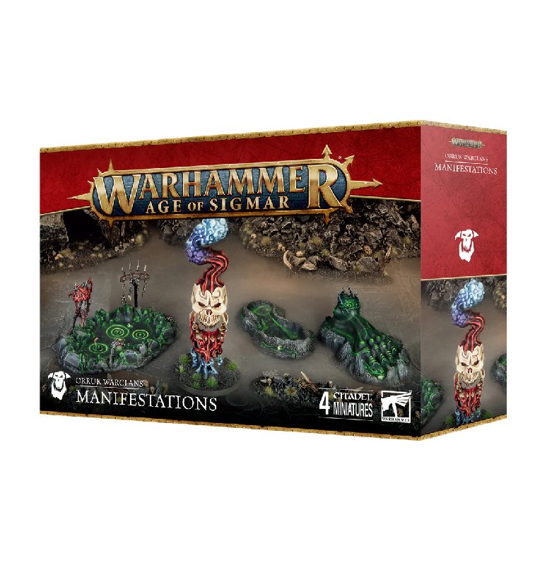 Warhammer Age of Sigmar Orruk Warclans Manifestations Plastic Kit