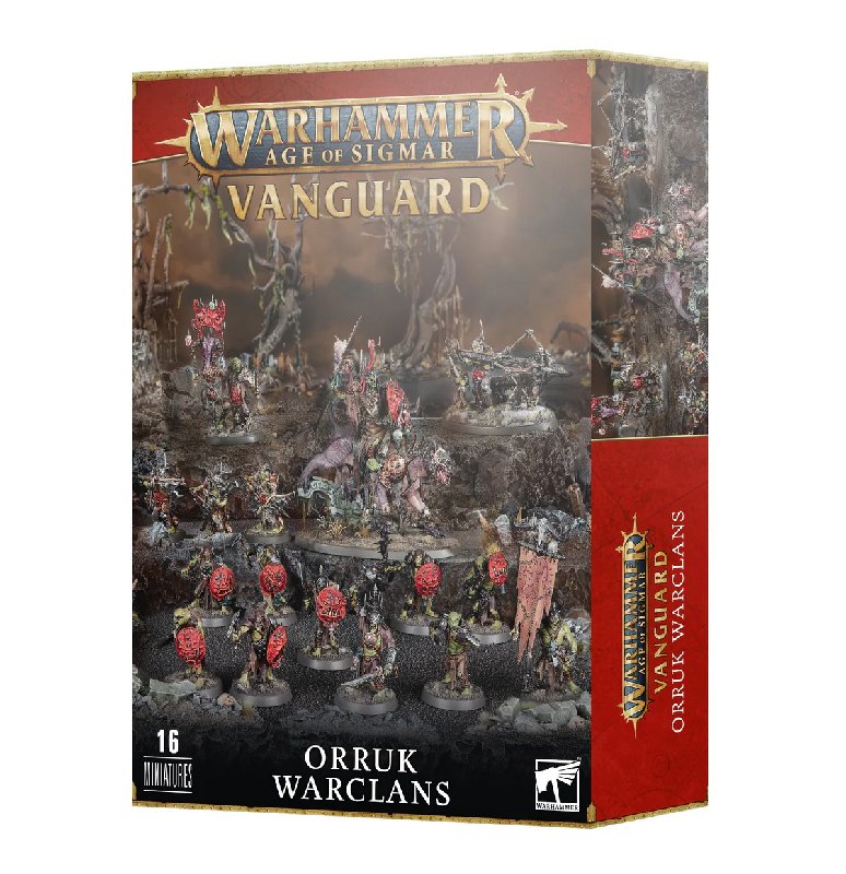 Warhammer Age of Sigmar Spearhead Orruk Warclans Vanguard Box Set