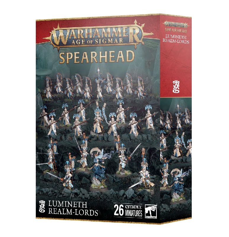 Games Workshop Spearhead Lumineth Realm Lords Vanguard Box Set