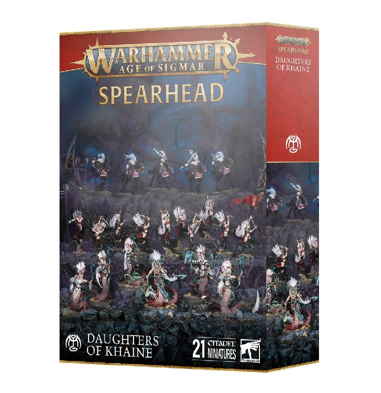 Games Workshop Warhammer Age of Sigmar Daughters of Khaine Vanguard Box