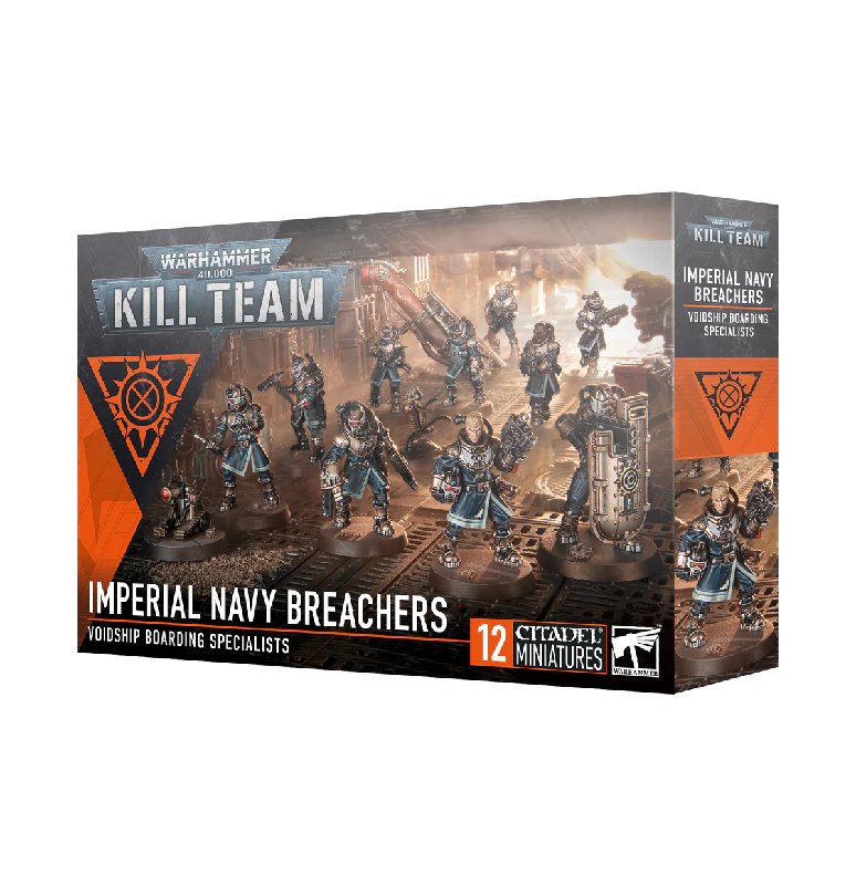Warhammer 40,000 Kill Team Imperial Navy Breachers - 10 Miniatures