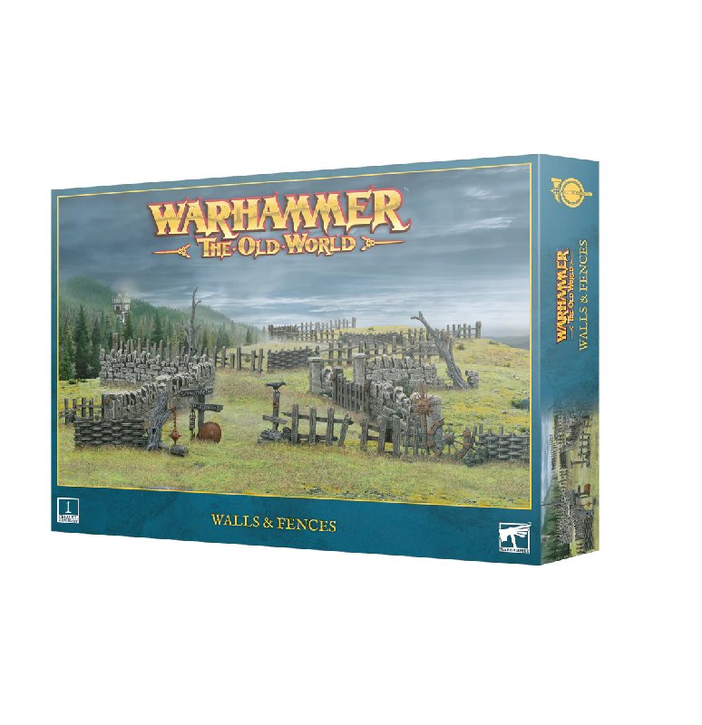 Warhammer The Old World: Walls And Fences Modular Terrain Kit