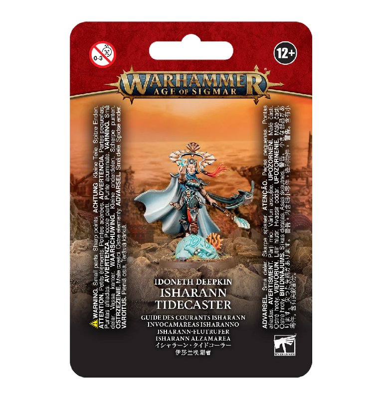 Games Workshop Idoneth Deepkin Isharann Tidecaster Miniature