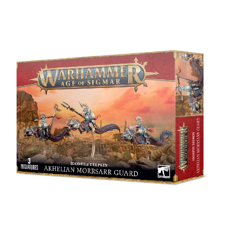 Games Workshop Idoneth Deepkin Akhelian Morrsarr Guard 3-Model Set