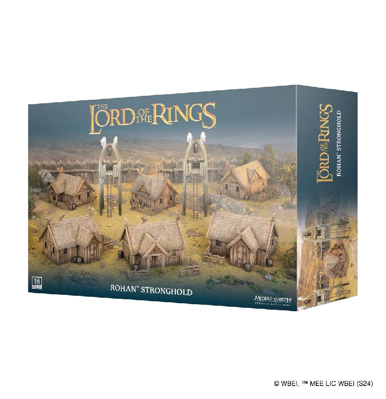 Games Workshop Middle-earth Strategy Battle Game: Rohan Stronghold Terrain Set