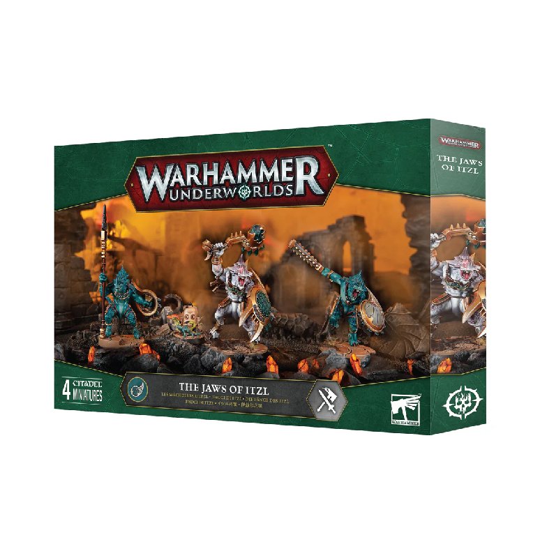 Games Workshop Warhammer Underworlds - The Jaws of Itzl Warband Set