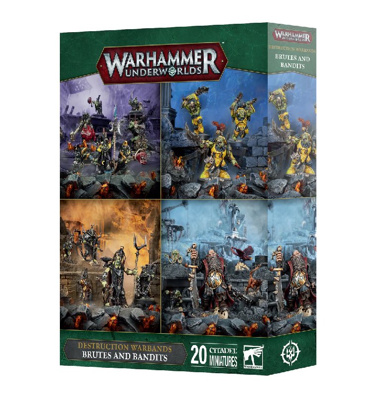 Games Workshop Warhammer Underworlds: Brutes and Bandits Set