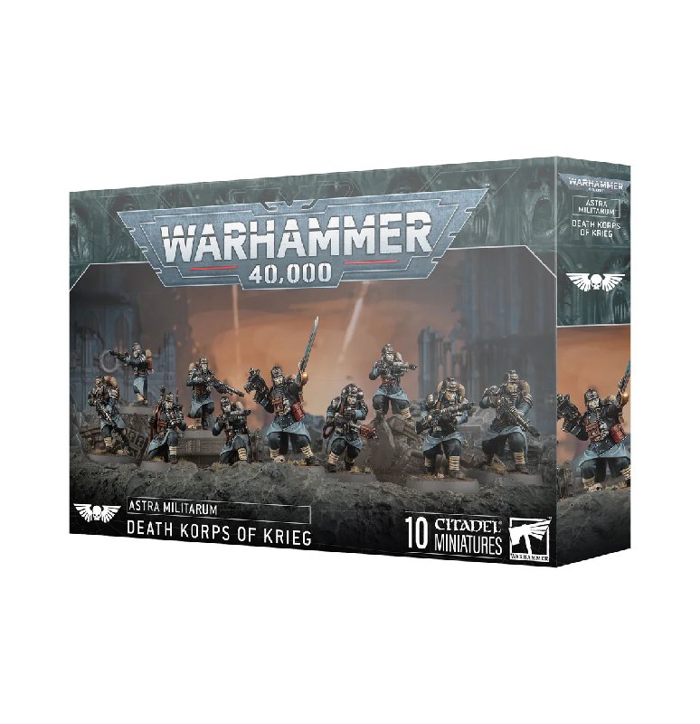Warhammer 40,000 Death Korps of Krieg Infantry Squad