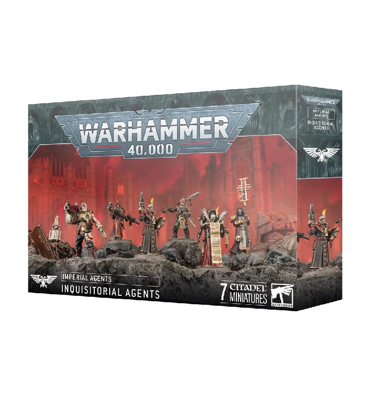 Games Workshop Imperial Agents Inquisitorial Agents 6-Miniature Plastic Kit