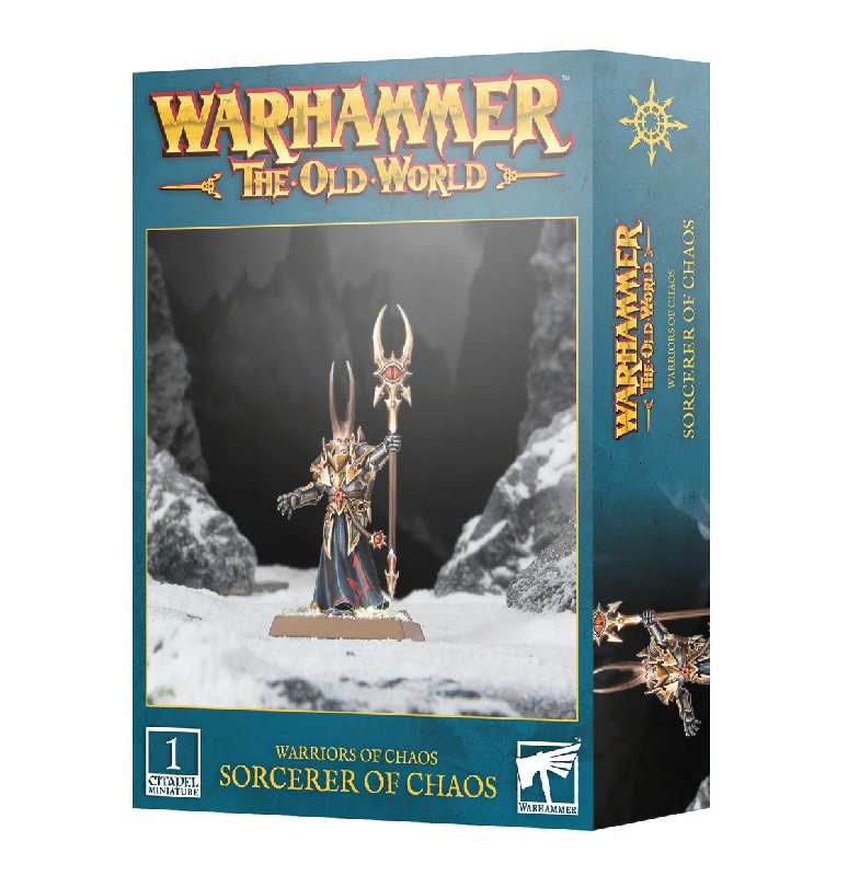 Games Workshop Warhammer The Old World Warriors Of Chaos Sorcerer Of Chaos Miniature Kit