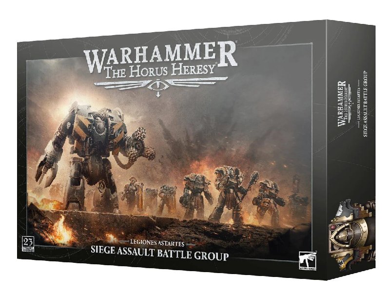 Games Workshop Horus Heresy Siege Assault Battle Group with 23 Miniatures