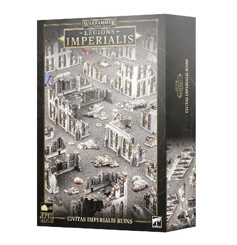 Legions Imperialis The Horus Heresy Civitas Imperialis Ruined Buildings Kit