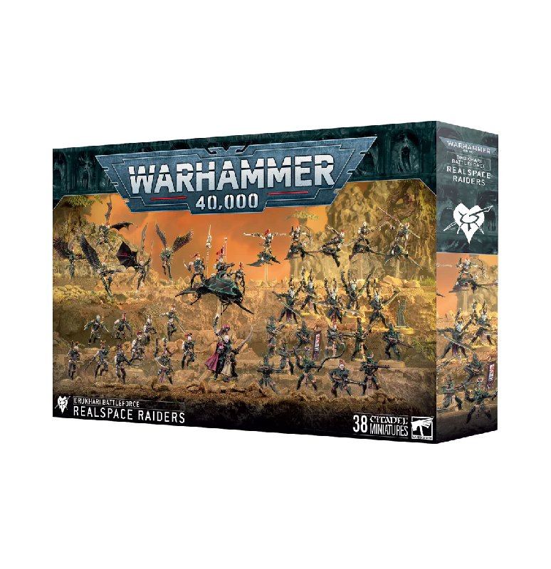 Warhammer 40,000 Drukhari Realspace Raiders Battleforce