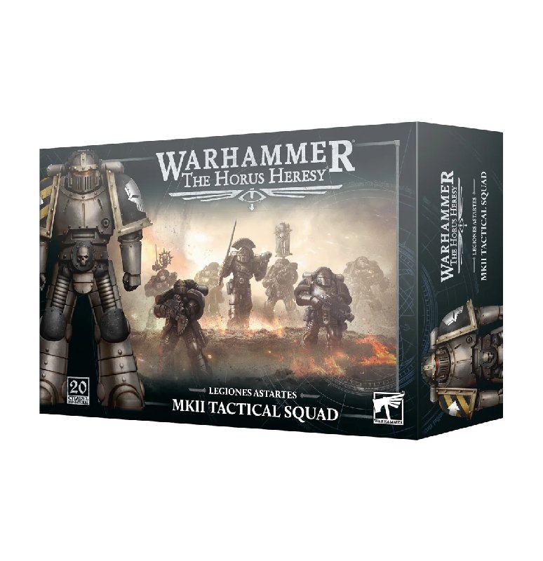 Games Workshop Horus Heresy Legiones Astartes MKII Tactical Squad - 20 Miniatures