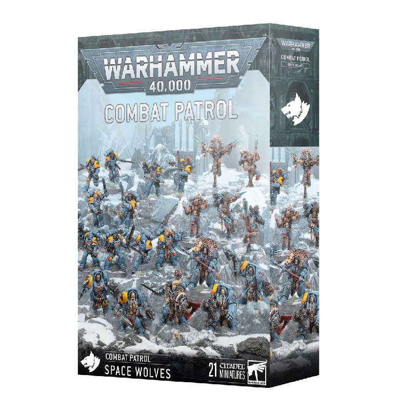Games Workshop Combat Patrol Space Wolves (2025) Box Set