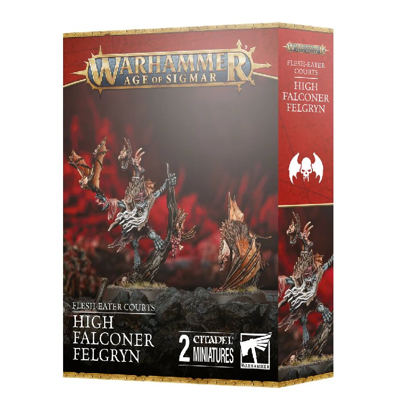 Games Workshop Warhammer Age of Sigmar Flesh-Eater Courts High Falconer Felgryn Miniature Kit