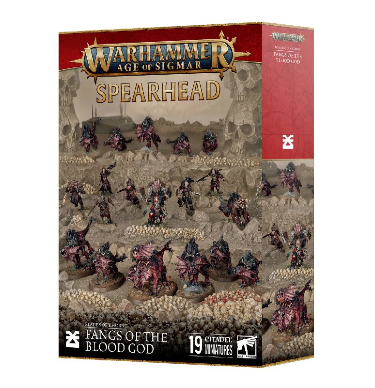 Games Workshop Spearhead Blades of Khorne Fangs of the Blood God Box Set