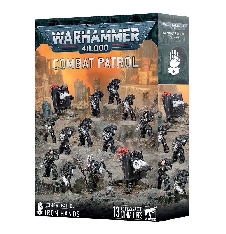 Games Workshop Warhammer 40,000 Combat Patrol Iron Hands Box Set