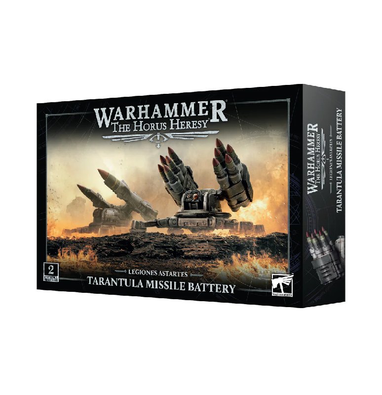 The Horus Heresy Tarantula Missile Battery Multipart Plastic Kit