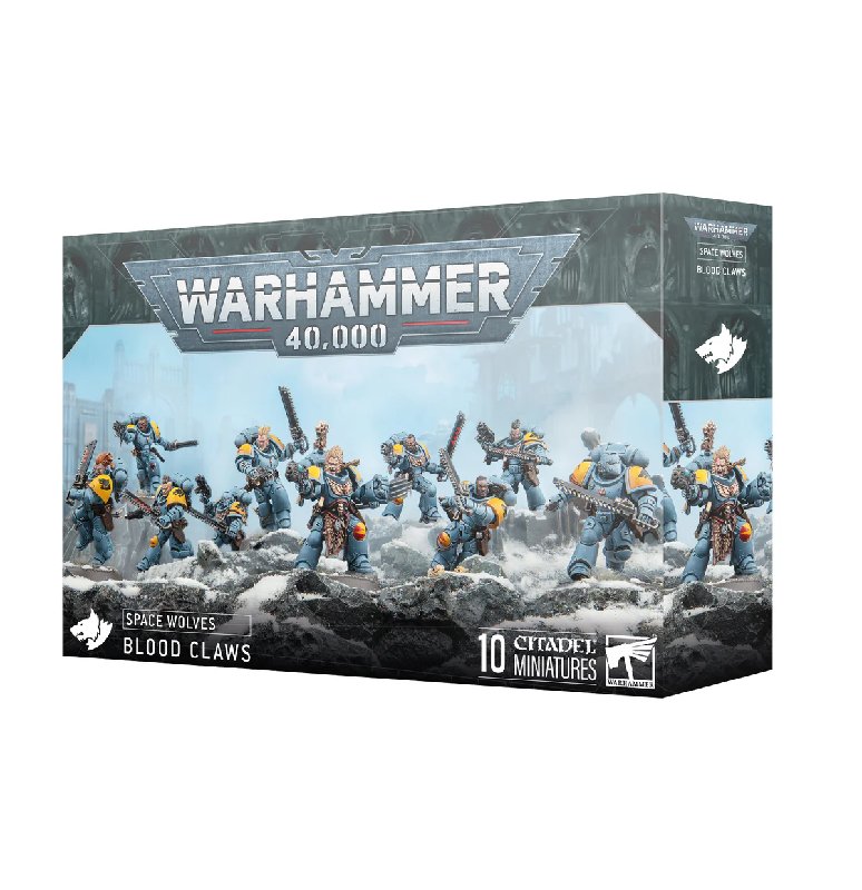 Games Workshop Space Wolves Blood Claws 10-Model Kit