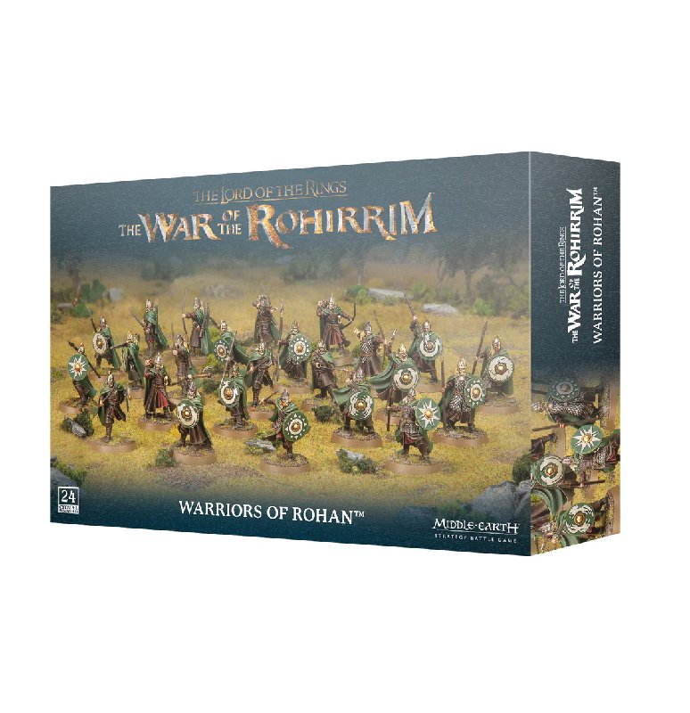 Games Workshop Lord of the Rings Warriors of Rohan 24 Miniatures