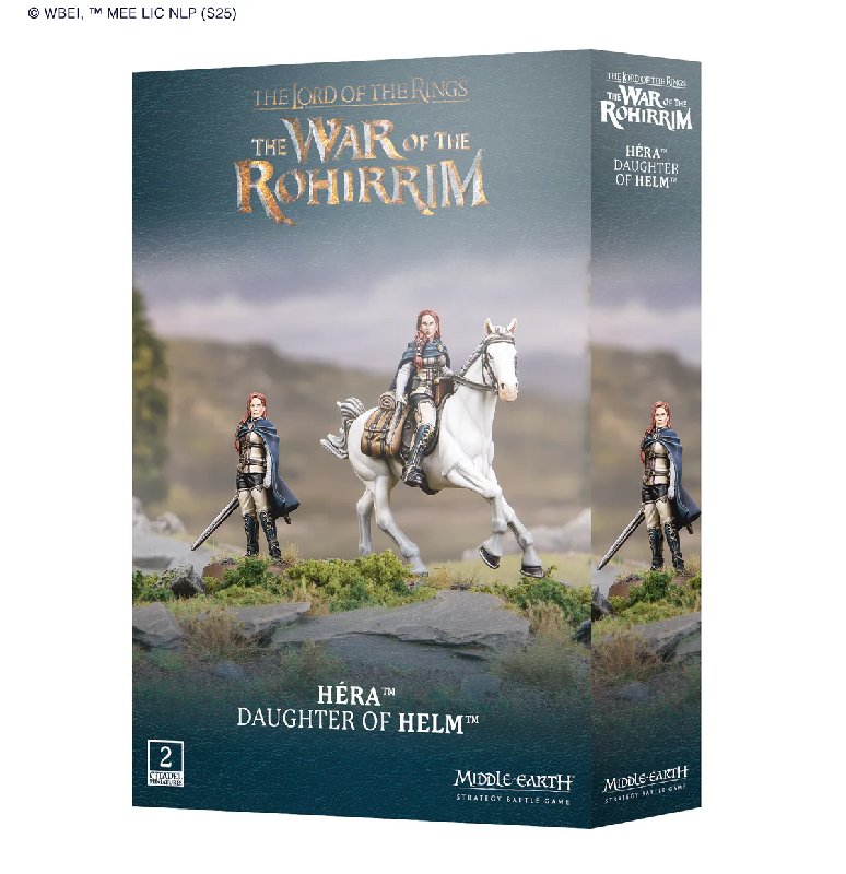 Games Workshop Middle-Earth Strategy Battle Game Héra Daughter of Helm