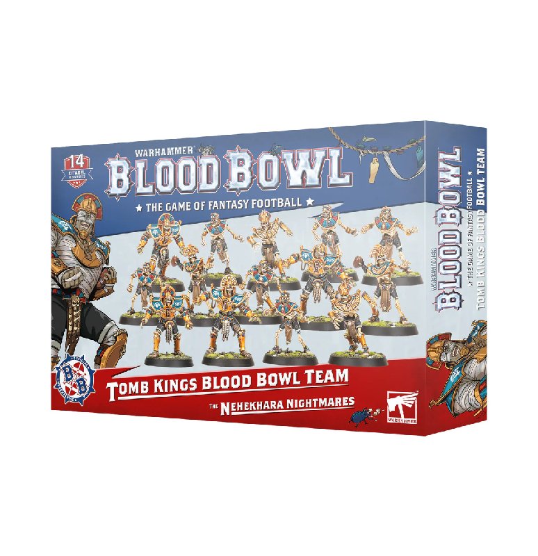 Games Workshop Blood Bowl Tomb Kings Team - 14 Miniatures with Transfer Sheet