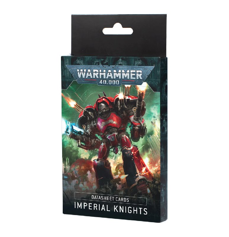 Warhammer 40,000 Imperial Knights Datasheet Cards