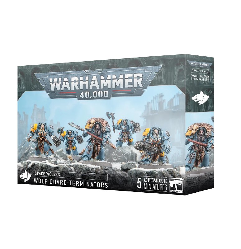 Games Workshop Space Wolves Wolf Guard Terminators 5-Pack