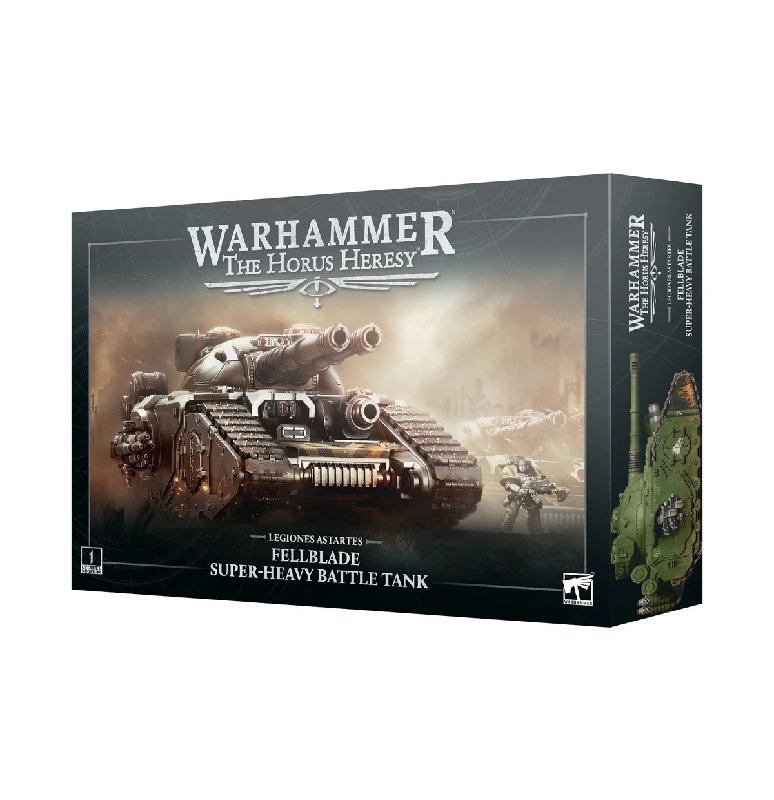 The Horus Heresy Legiones Astartes Fellblade Super-Heavy Battle Tank Plastic Kit